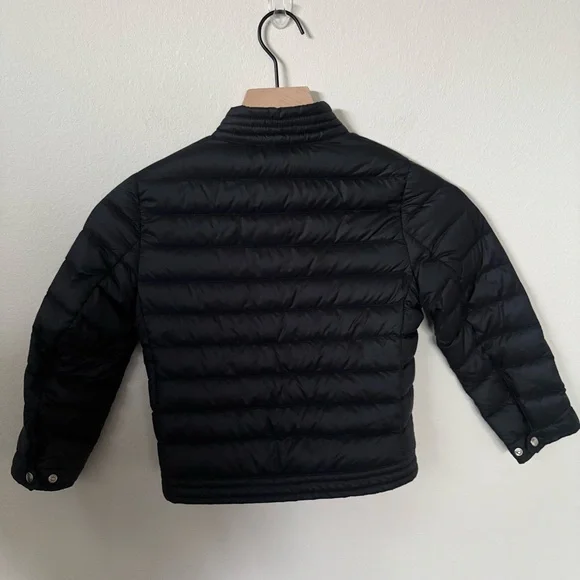 Moncler Kids Down Jacket Enfant Urzay Warm Puffer Coat Navy Boy Girl Size 6 - Picture 5 of 13